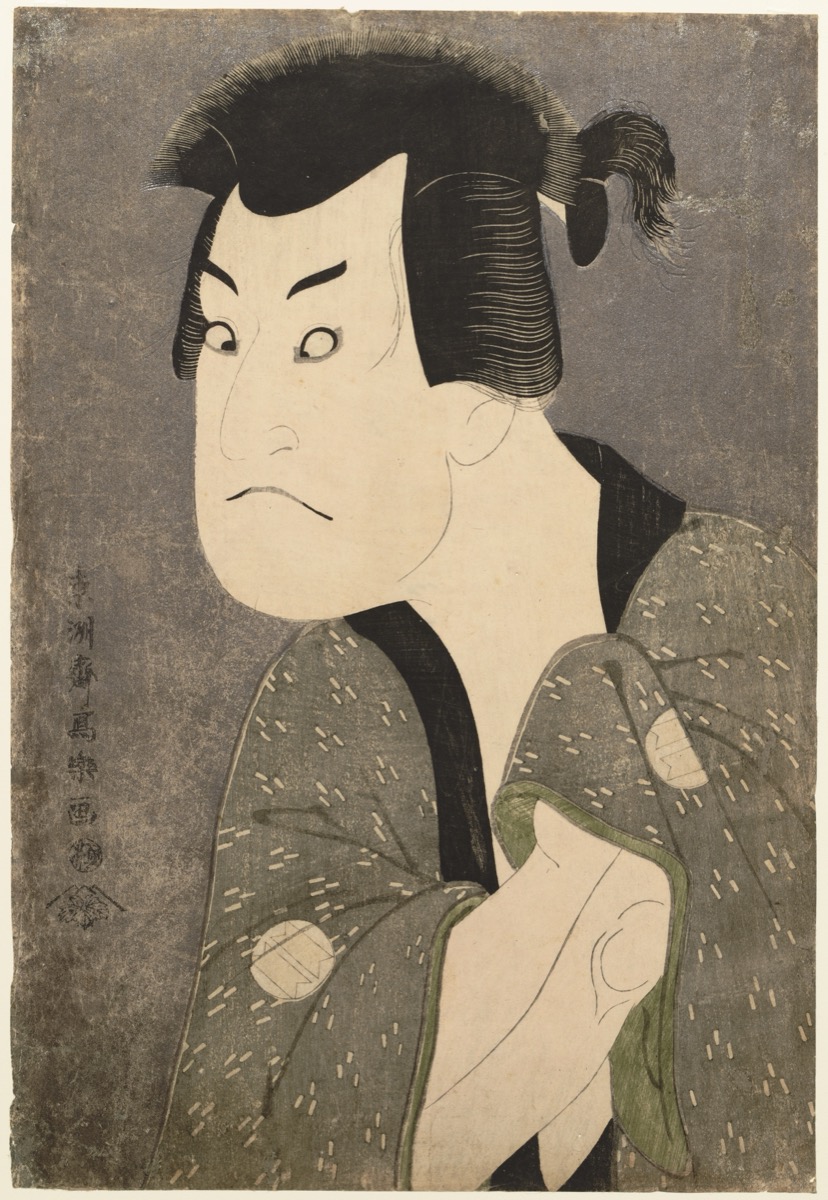 Sakata Hangorō III as the Villain Fujikawa Mizuemon — Tōshūsai Sharaku